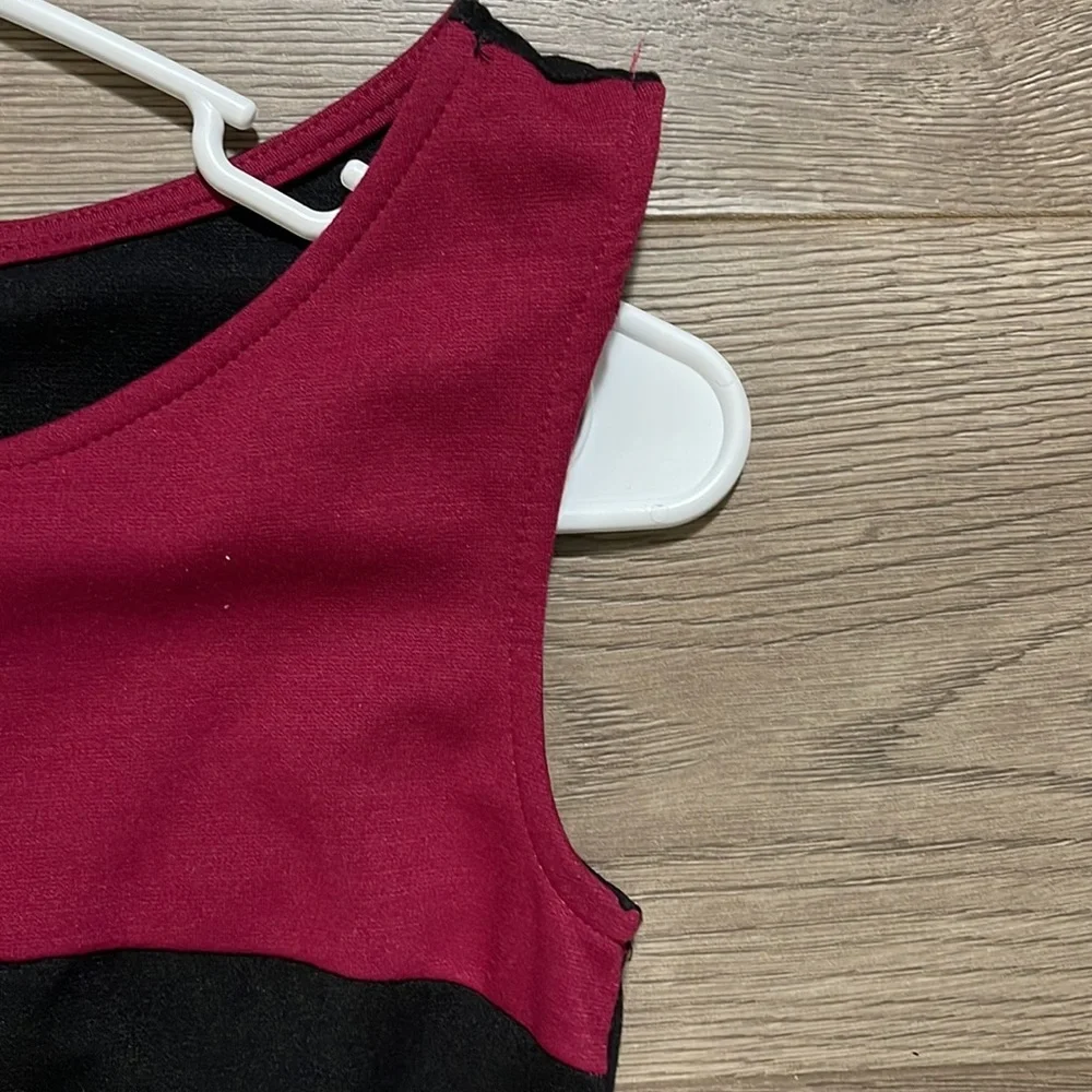 Patty's Closet Women's color blocked knit dress, size M - Picture 3 of 7